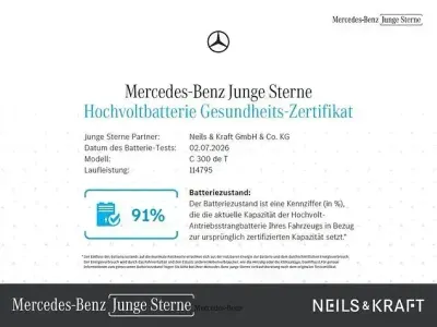 Gebraucht Mercedes C300e Avantgarde 194 PS (142 kW) 2021 Blau Limousine