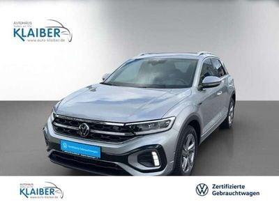 Gebraucht VW T-Roc R-line 110 PS (80 kW) 2023 Pyrit silber (metallic) SUV