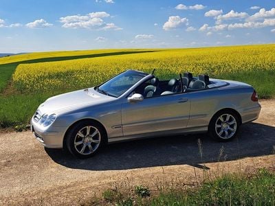 Brugt Mercedes CLK200 163 HK (119 kW) 2004 Sølv Cabriolet