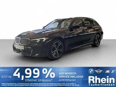 Schwarz Gebraucht 2023 BMW 320 M Sport Kombi | 37.220 € (Guter Preis)