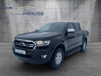 Gebraucht Ford Ranger XLT 170 PS (125 kW) 2021 Obsidianschwarz metallic Pickup