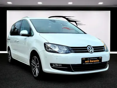 Gebraucht VW Sharan Highline 177 PS (130 kW) 2015 Weiß Van / Kleinbus