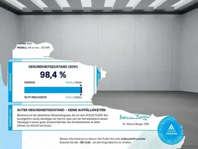 Używany Audi A6 e-tron 2025 Biały Sedan/Limuzyna