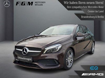 Gebraucht Mercedes A180 AMG line 122 PS (89 kW) 2018 Braun Limousine