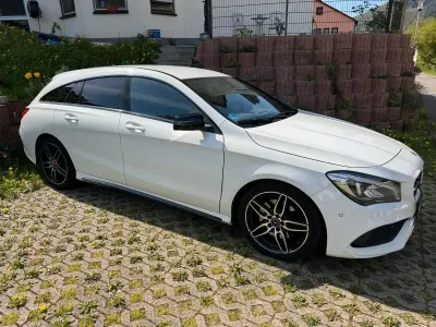 Gebraucht Mercedes 220 AMG 177 PS (130 kW) 2017 Weiß Kombi