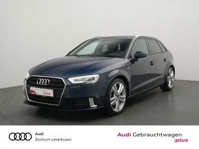 Używany Audi A3 S-Line 150 KM (110 kW) 2019 Niebieski Sedan/Limuzyna