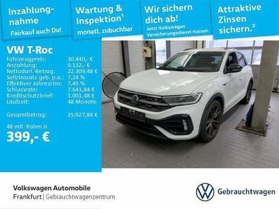 Gebraucht VW T-Roc R 300 PS (220 kW) 2022 Weiß SUV