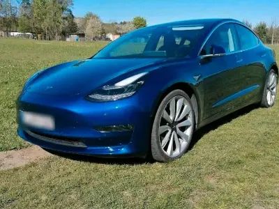 Gebraucht Tesla Model 3 Performance 377 kW (513 PS) 2019 Blau Limousine