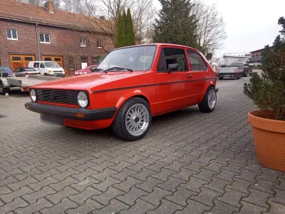 Gebraucht VW Golf 52 PS (38 kW) 1983 Rot Coupé