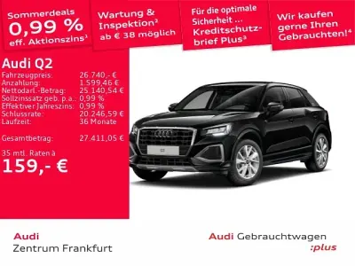 Gebraucht Audi Q2 Advanced Plus 116 PS (85 kW) 2025 Mythosschwarz metallic SUV