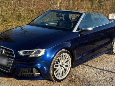 Begagnad Audi S3 Cabriolet Sport 300 HK (220 kW) 2019 Blå Cab