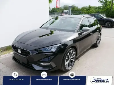 Neu Seat Leon FR 150 PS (110 kW) 2025 Midnight schwarz metallic Kombi