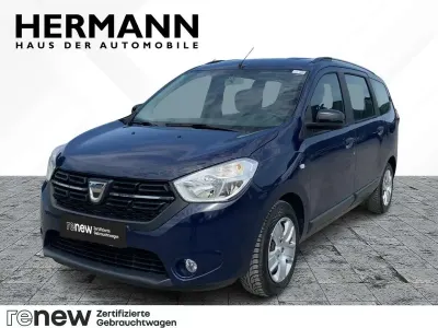 Gebraucht Dacia Lodgy Comfort 102 PS (75 kW) 2018 Marineblau (blau) Van / Kleinbus