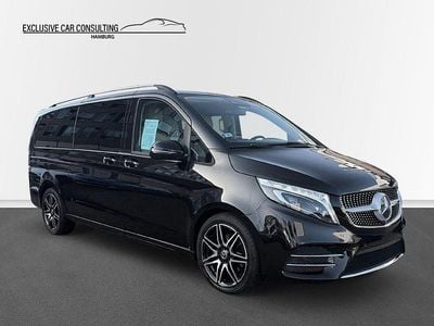 Gebraucht Mercedes V250 AMG line 190 PS (139 kW) 2022 Obsidianschwarz metallic Van / Kleinbus