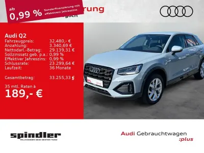 Gebraucht Audi Q2 Advanced Plus 150 PS (110 kW) 2025 Pfeilgrau perleffekt SUV