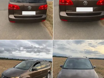 Gebraucht VW Touran 105 PS (77 kW) 2011 Braun Van / Kleinbus