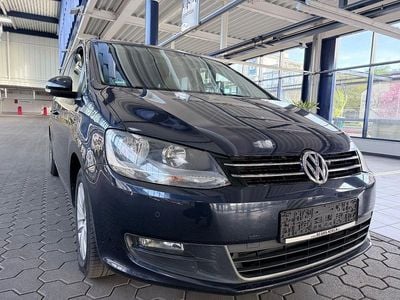 Usata VW Sharan Comfortline 140 CV (102 kW) 2010 Blu Monovolume