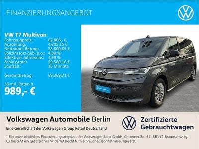 Usado VW Multivan Goal 177 HP (130 kW) 2025 Cinzento Monovolume