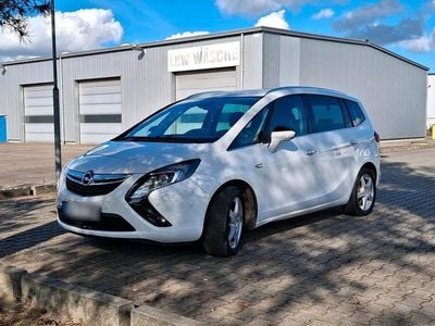 Gebraucht Opel Zafira Tourer 165 PS (121 kW) 2013 Weiß Van / Kleinbus