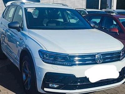 Gebraucht VW Tiguan Allspace R-line 200 PS (147 kW) 2021 Weiß SUV