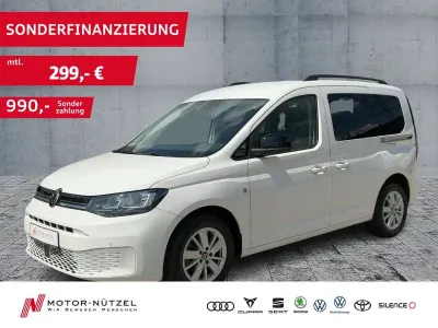 Gebraucht VW Caddy Life 102 PS (75 kW) 2021 Weiß Van / Kleinbus