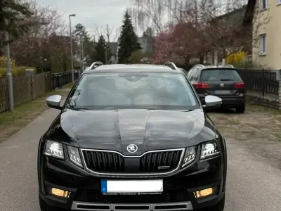 Brugt Skoda Octavia Scout Scout 4x4 184 HK (135 kW) 2017 Sort Stationcar