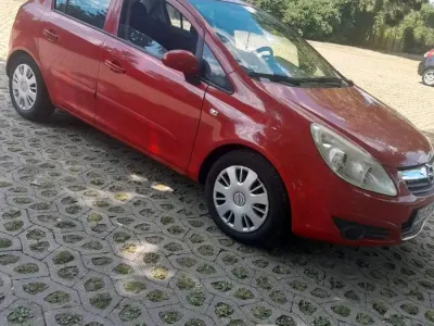 Gebraucht Opel Corsa 80 PS (58 kW) 2007 Rot Kleinwagen