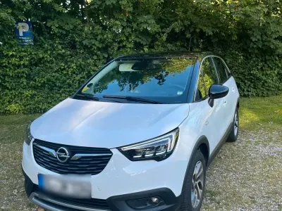 Gebraucht Opel Crossland X 131 PS (96 kW) 2017 Weiß SUV
