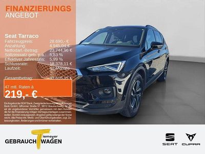 Usata Seat Tarraco Style 150 CV (110 kW) 2022 Nero SUV
