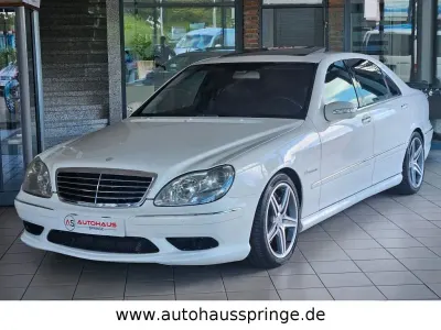 Gebraucht Mercedes S55 AMG AMG 500 PS (367 kW) 2003 Weiß Limousine