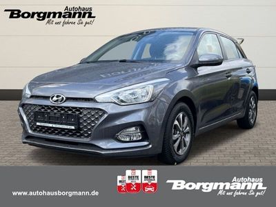 gebraucht Hyundai i20 Trend EU6d-T New 5-Türer Facelift MJ20 1.2 Benzin M T 84 PS Klimaautom SHZ LenkradHZG