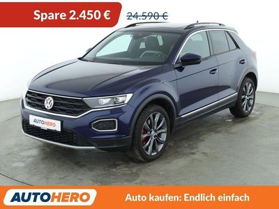 Gebraucht VW T-Roc Sportline 190 PS (139 kW) 2018 Blau SUV
