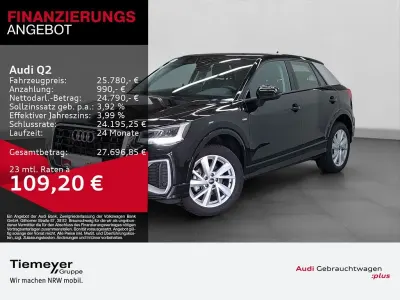 Gebraucht Audi Q2 S-Line 150 PS (110 kW) 2025 Schwarz SUV