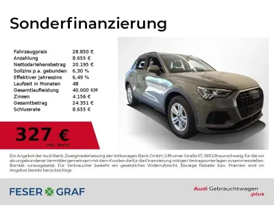 Gebraucht Audi Q3 Ambiente 150 PS (110 kW) 2023 Chronosgrau metallic SUV