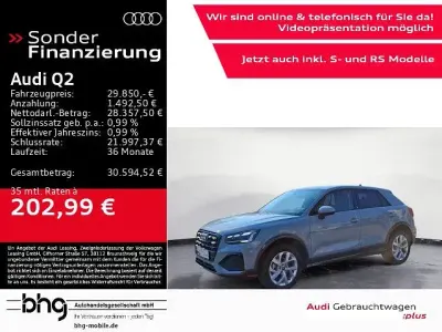 Gebraucht Audi Q2 Advanced Plus 150 PS (110 kW) 2025 Pfeilgrau perleffekt SUV
