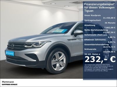 gebraucht VW Tiguan Elegance 2.0 TDI DSG LED AHK KAMERA
