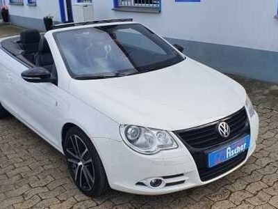 gebraucht VW Eos 2.0 TDI DPF DSG White Night Individual Standhzg Xenon Leder Navi Dynaudio