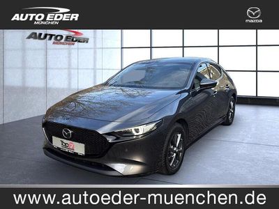 Gebraucht Mazda 3 Exclusive-Line 186 PS (136 kW) 2023 Machine grey (metallic) Limousine