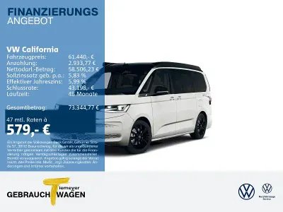 Neu VW T7 Beach 150 PS (110 kW) 2026 Weiß Van