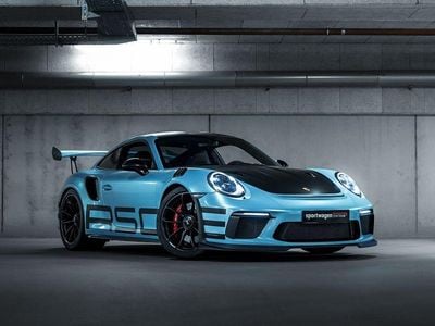 Schwarz / vollfolierung blau Gebraucht 2018 Porsche 911 GT3 RS Coupé | 169.991 €