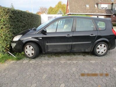 Gebraucht Renault Grand Scénic II 131 PS (96 kW) 2008 Schwarz Van / Kleinbus