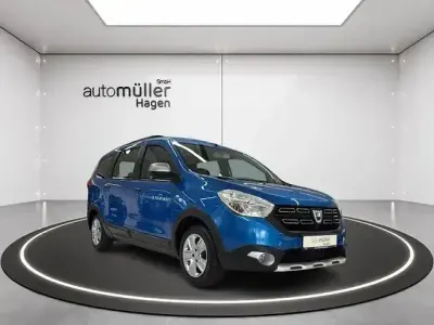 Gebraucht Dacia Lodgy Celebration 116 PS (85 kW) 2017 Blau Van / Kleinbus