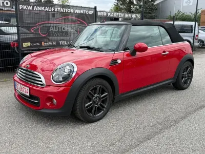 Käytetty Mini Cooper Cabriolet 122 HP (89 kW) 2011 Punainen Avoauto