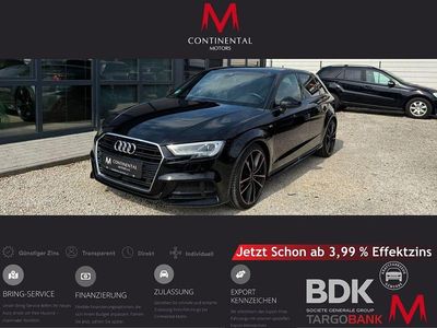 Gebraucht Audi A3 S-Line 150 PS (110 kW) 2018 Schwarz Limousine