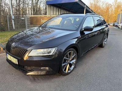 Gebraucht Skoda Superb SportLine 150 PS (110 kW) 2018 Schwarz Kombi