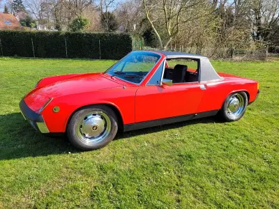 Usata Porsche 914 80 CV (58 kW) 1972 Rosso Cabrio