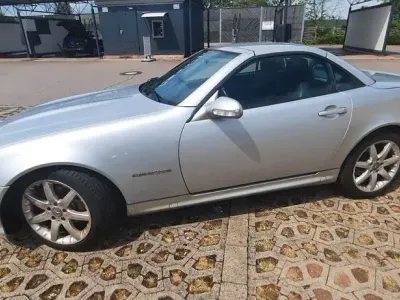 Gebraucht Mercedes SLK200 Edition 163 PS (119 kW) 2002 Silber Cabrio