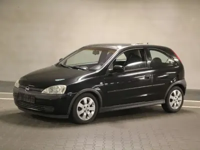 Gebraucht Opel Corsa 75 PS (55 kW) 2003 Schwarz Kleinwagen