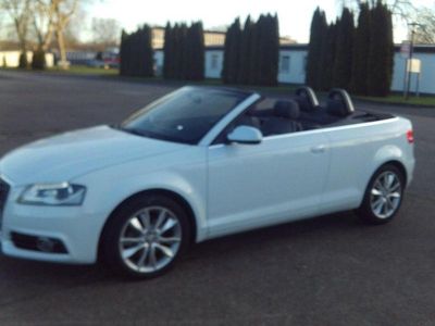Gebraucht Audi A3 Cabriolet Ambition 125 PS (91 kW) 2013 Weiß Cabrio