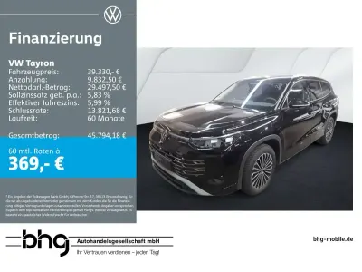 Gebraucht VW Tayron Elegance 204 PS (150 kW) 2025 Schwarz SUV